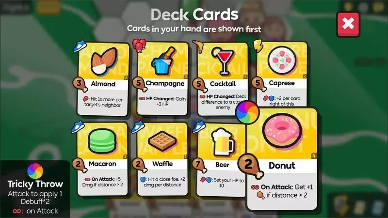 -Food Fight Fiesta: Multi-Use Cards-游戏截图-好玩游戏库