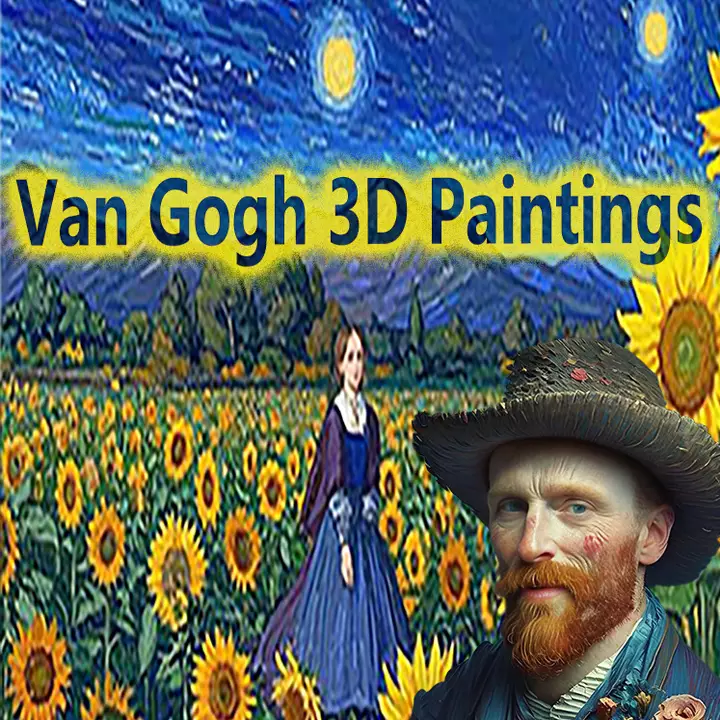 梵高3D绘画 | Van Gogh 3D Paintings