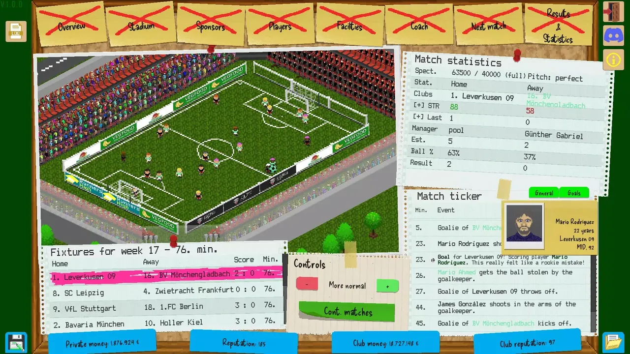 -Boeckham's Football Manager-游戏截图-好玩游戏库