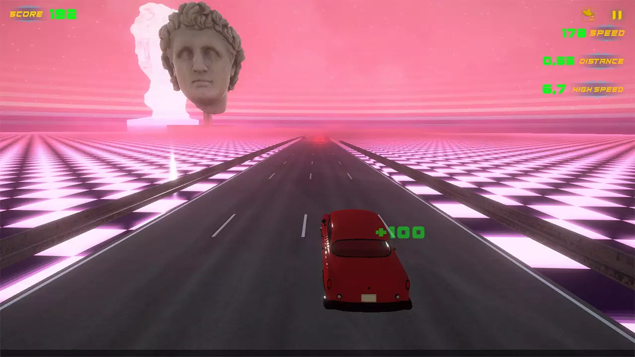 霓虹疾速公路-Neon Rush Highway-游戏截图-好玩游戏库