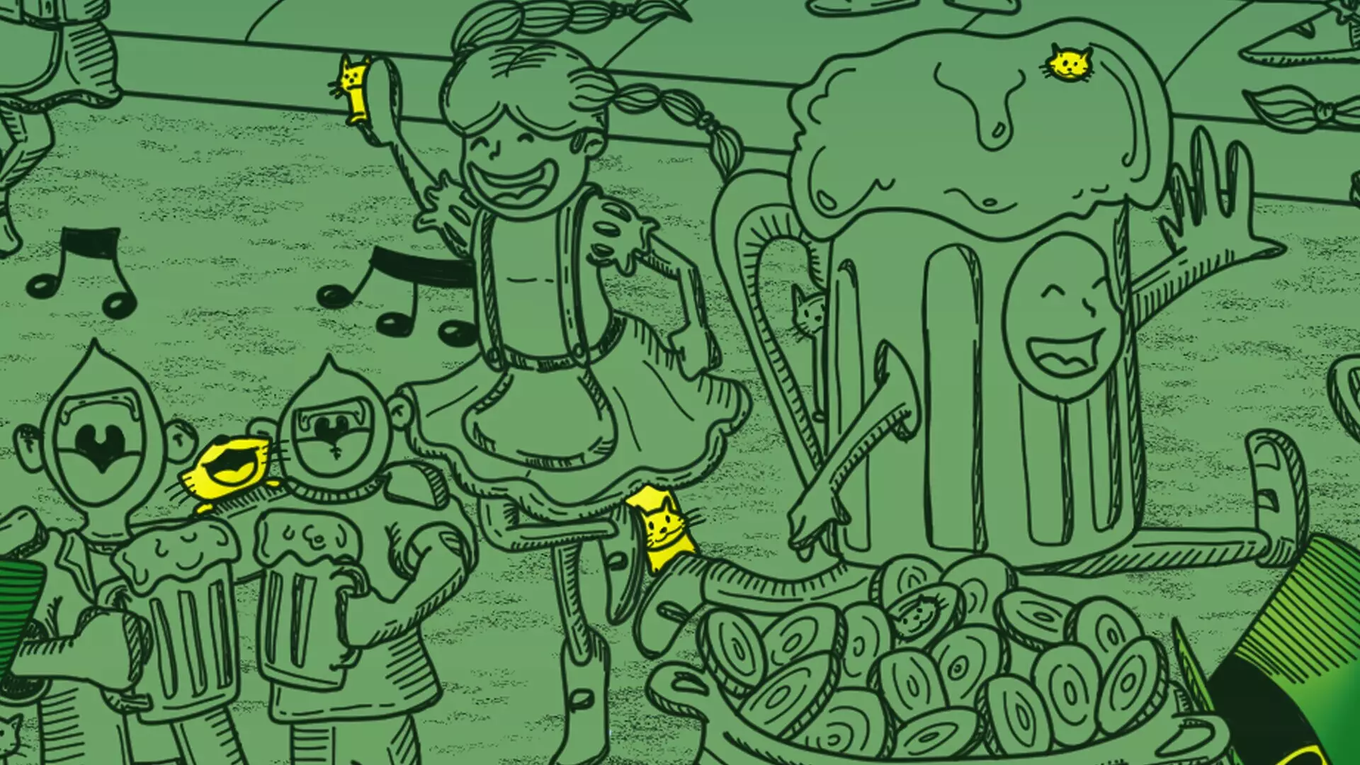 -Hidden Cats - St. Patrick-游戏截图-好玩游戏库