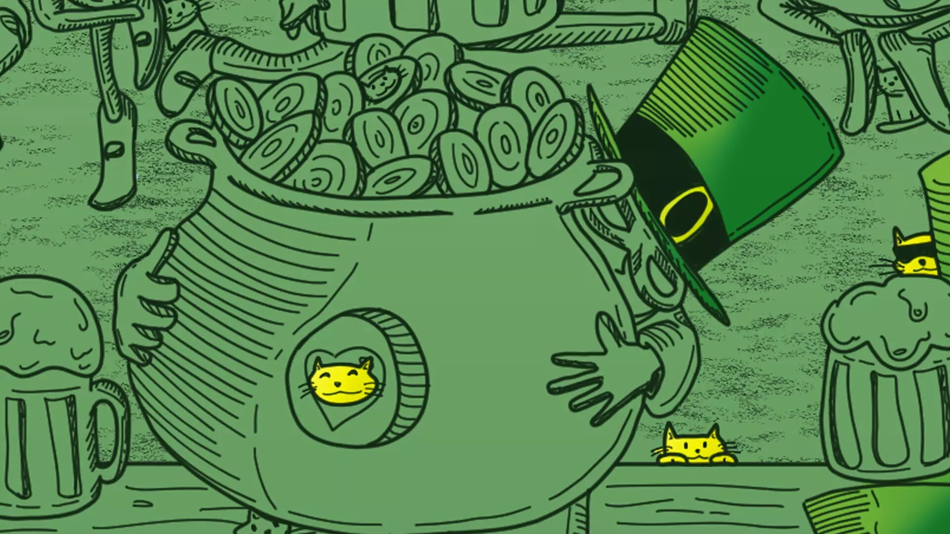 -Hidden Cats - St. Patrick-游戏截图-好玩游戏库