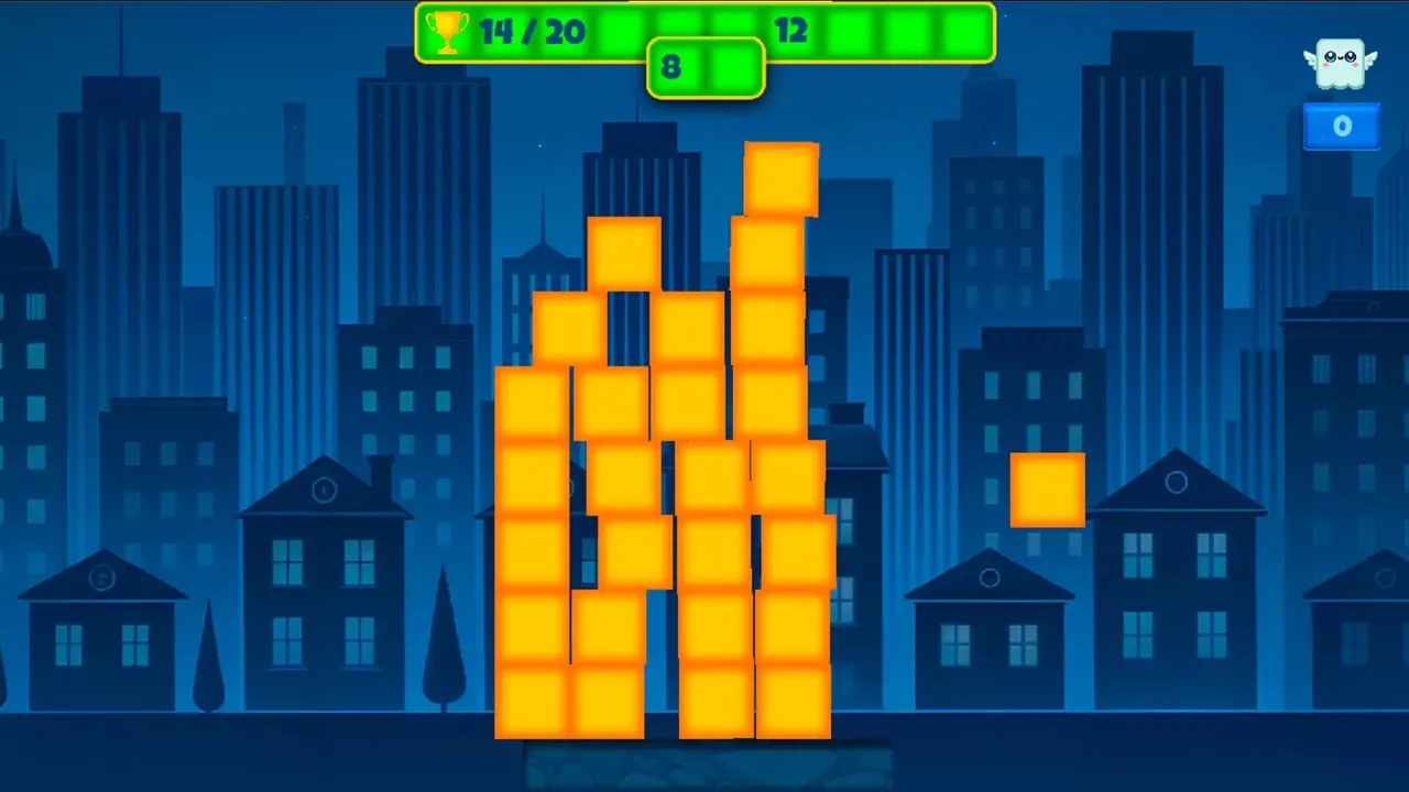 -Block Sky Rise-游戏截图-好玩游戏库
