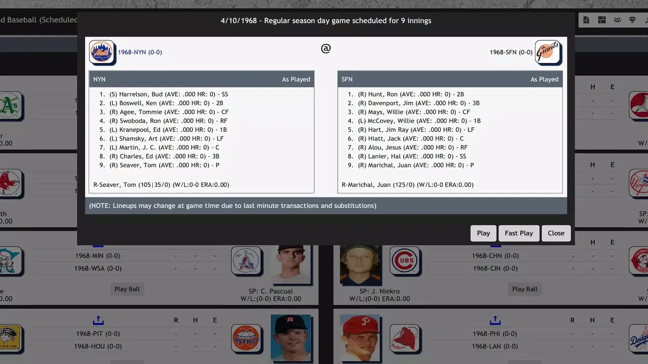 -Digital Diamond Baseball V13-游戏截图-好玩游戏库