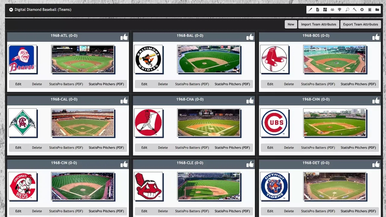 -Digital Diamond Baseball V13-游戏截图-好玩游戏库