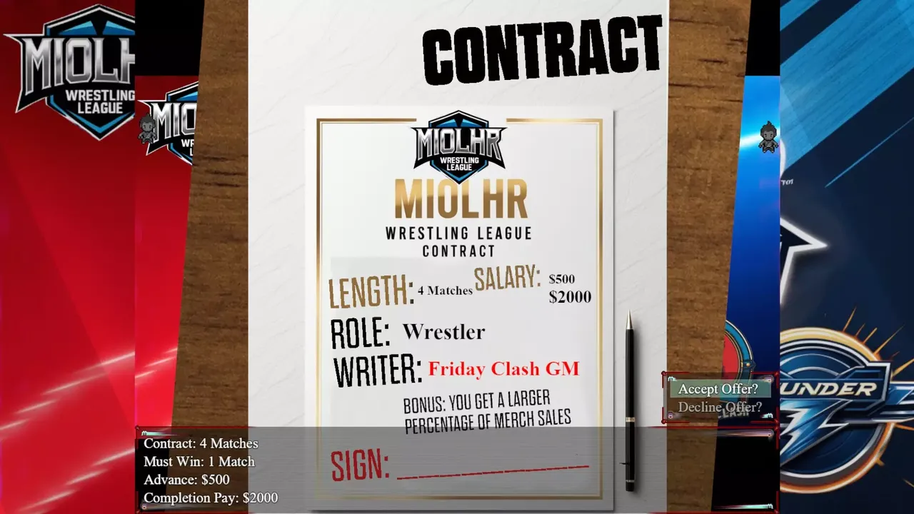 -Miolhr Wrestling League The Game-游戏截图-好玩游戏库