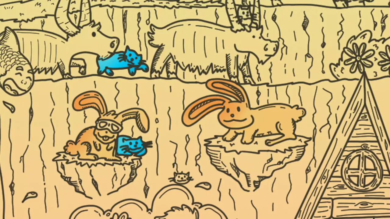 -Hidden Cats - Easter-游戏截图-好玩游戏库