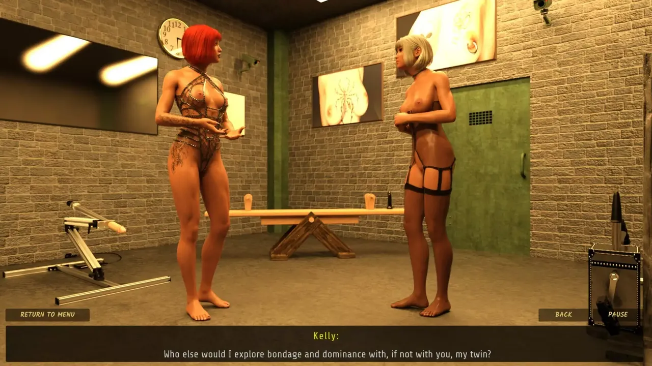 Interactive Sex – Twin Sisters Incest BDSM