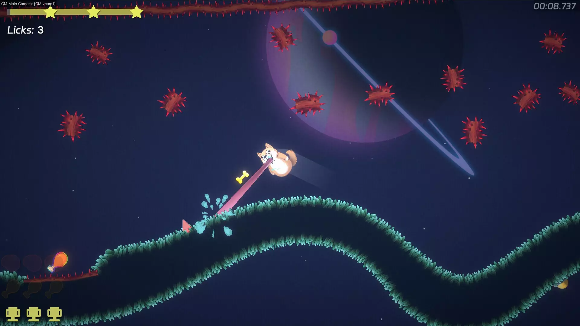 舌战巅峰：萌犬攀岩大冒险-Tongue of Dog-游戏截图-好玩游戏库