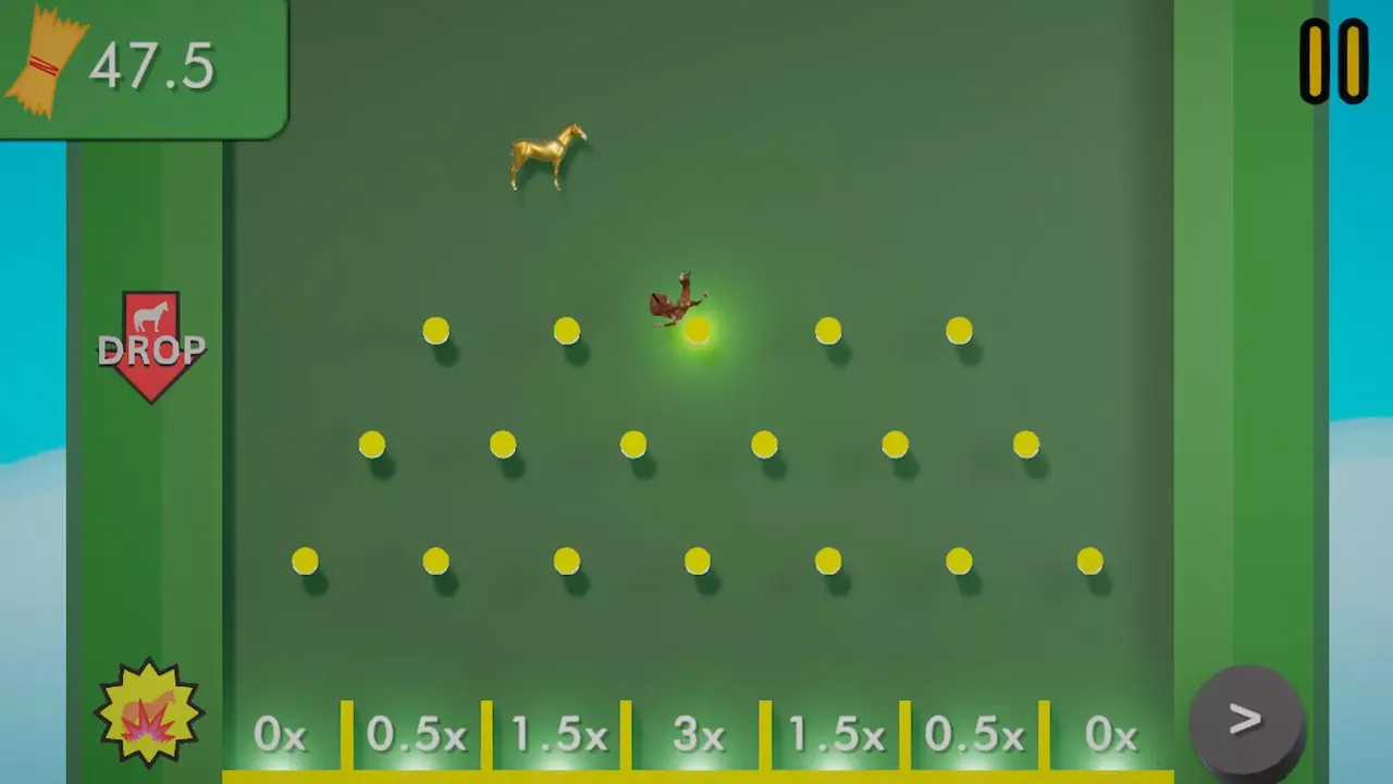 -Horse Plinko-游戏截图-好玩游戏库