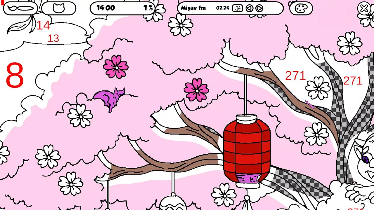 -100 Cats Lost In Japan Find & Color-游戏截图-好玩游戏库