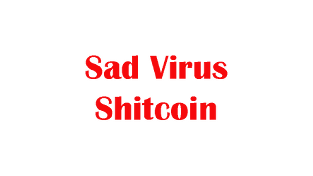 病毒寻币记 | Sad Virus Shitcoin LOGO