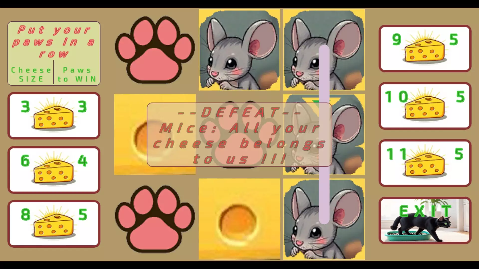 -CheeseCatToe-游戏截图-好玩游戏库