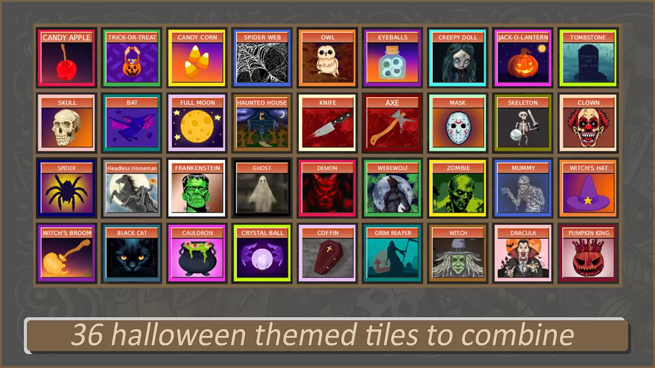万圣节2048-Halloween 2048-游戏截图-好玩游戏库