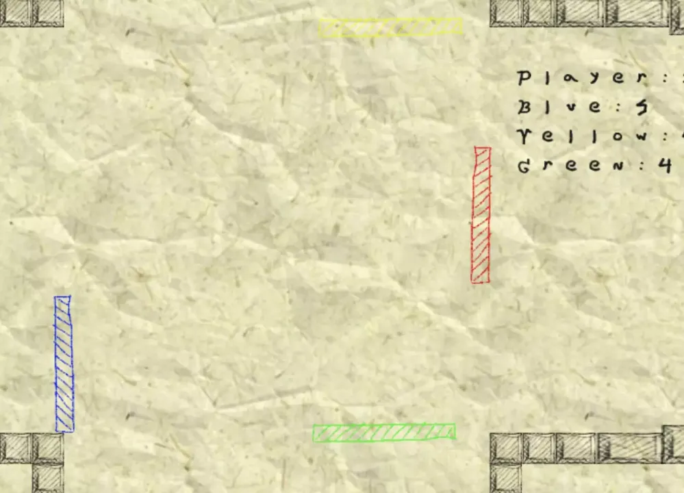 -The Paper Arcade: Pong-游戏截图-好玩游戏库