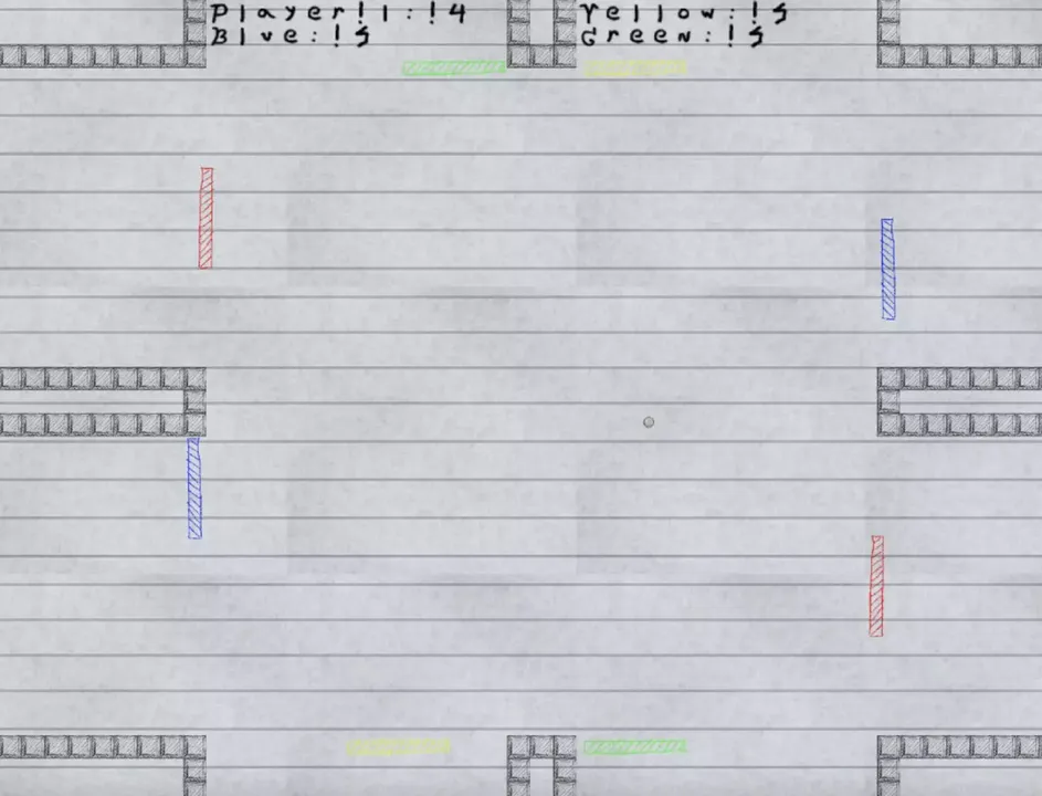 -The Paper Arcade: Pong-游戏截图-好玩游戏库