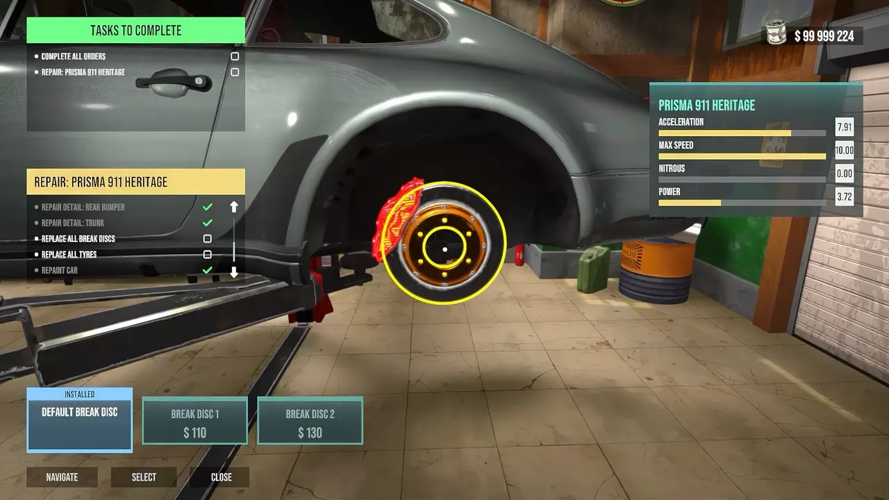 -Car Tuning Garage Simulator-游戏截图-好玩游戏库