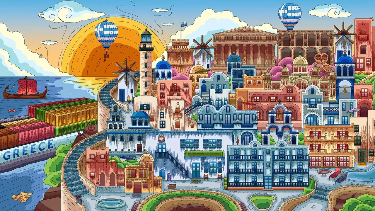 -100 Greece Cats-游戏截图-好玩游戏库