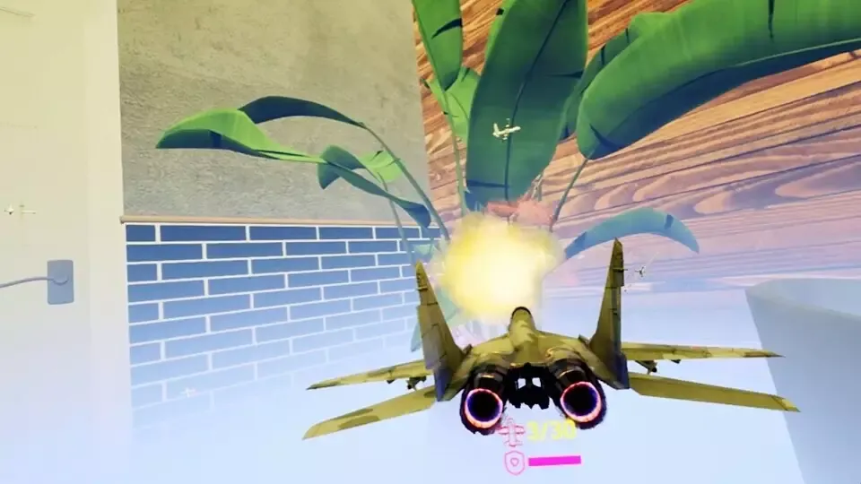 -Re shrinking conflict: VR indoor air battle-游戏截图-好玩游戏库