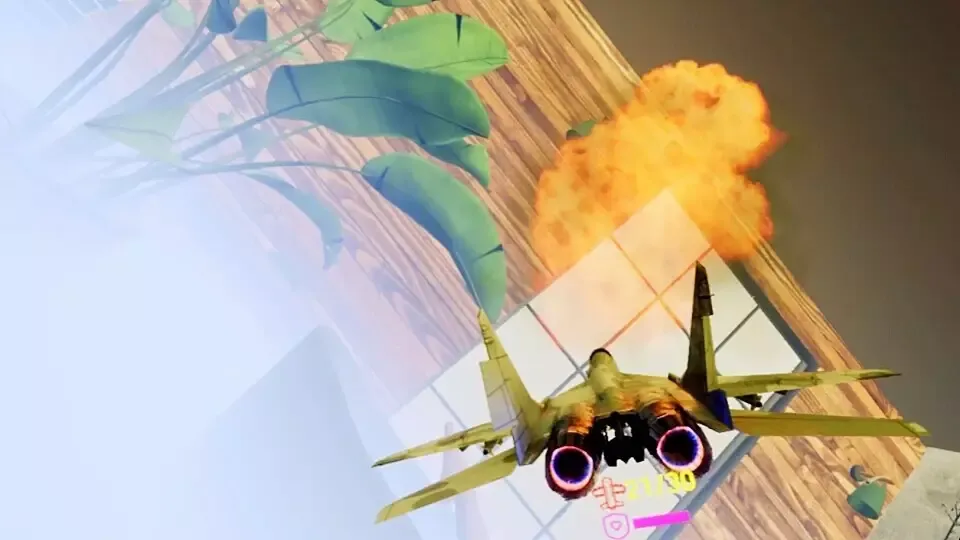 -Re shrinking conflict: VR indoor air battle-游戏截图-好玩游戏库