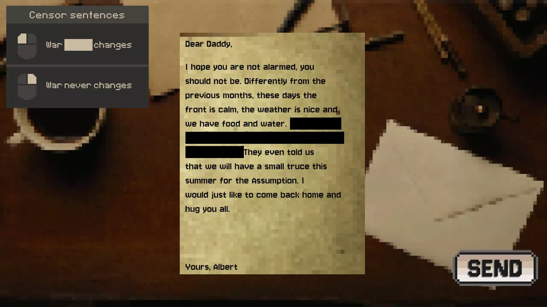 -Letters from the War-游戏截图-好玩游戏库