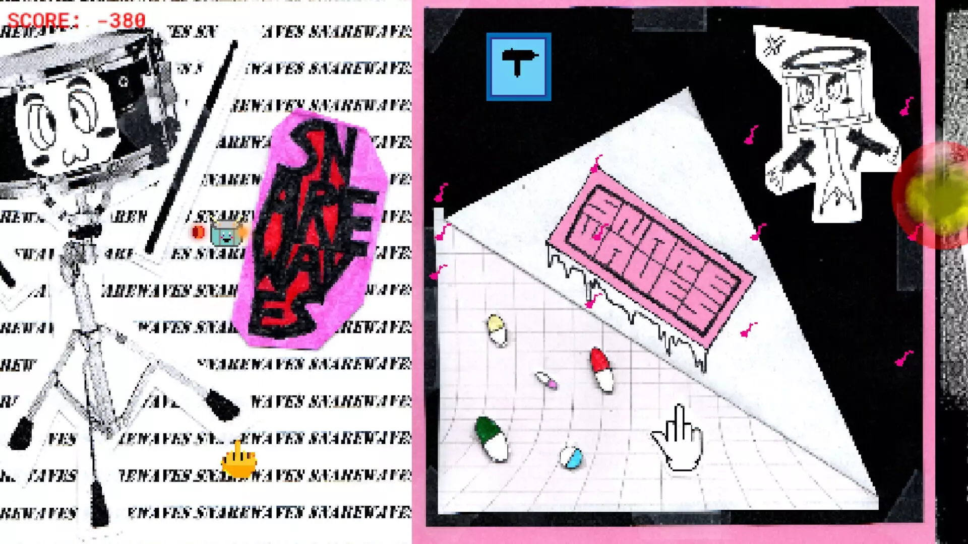 -SNAREWAVES' SHOOTING CHALLENGE-游戏截图-好玩游戏库
