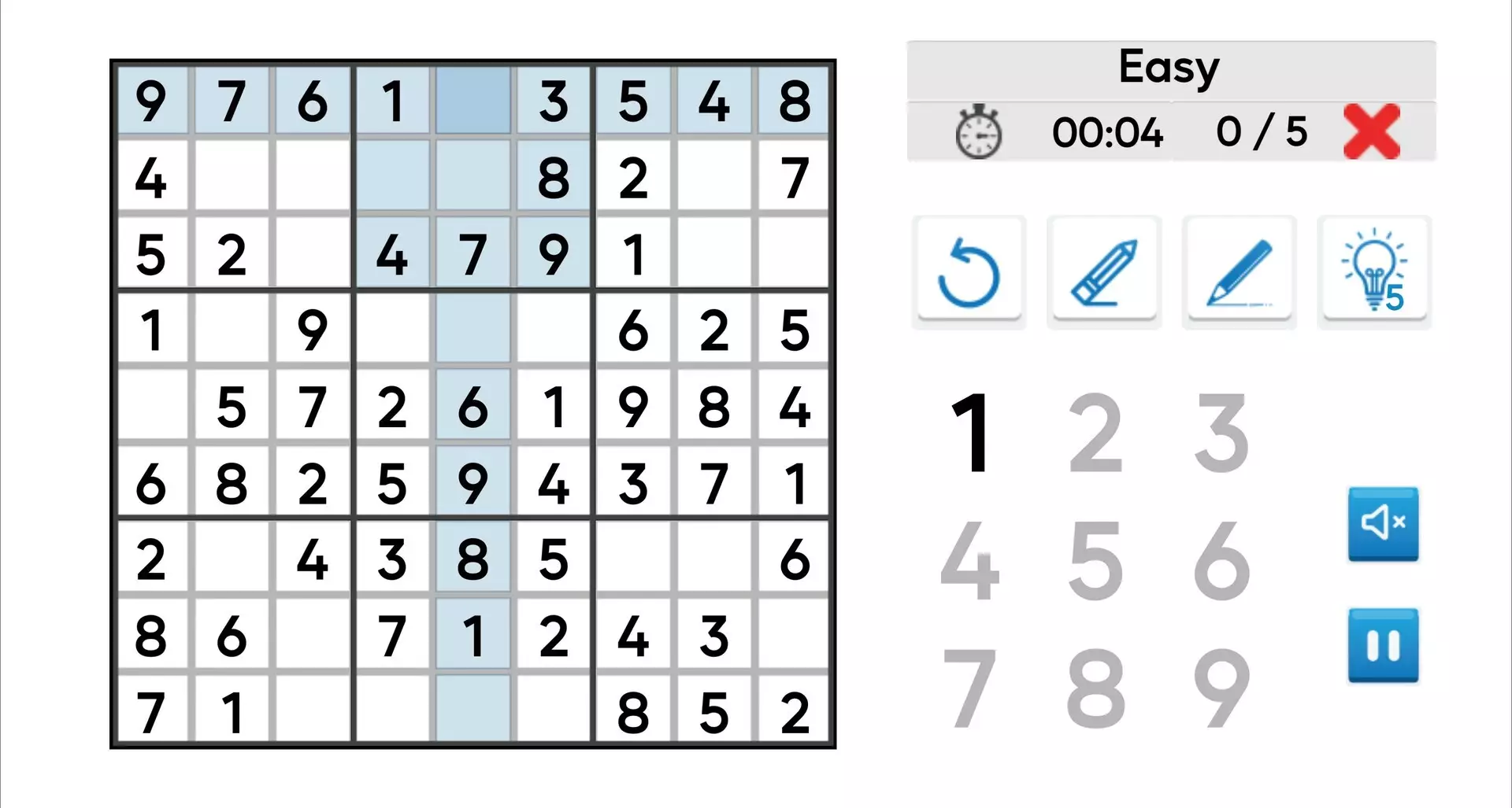 -Sudoku Mania-游戏截图-好玩游戏库