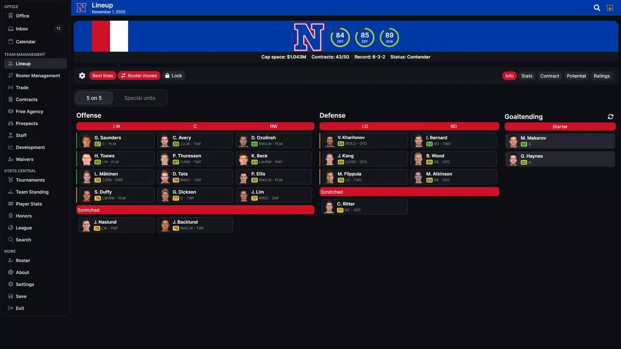 -Hockey Legacy Manager 26-游戏截图-好玩游戏库
