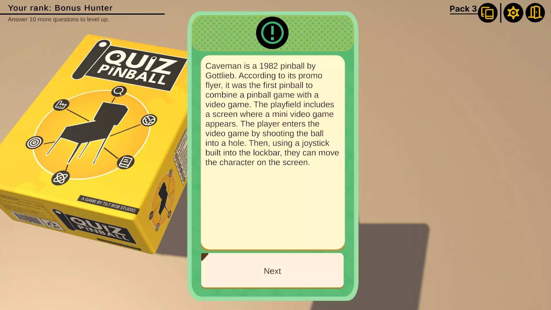 弹珠台终极问答-Quiz Pinball: The Quiz You Didn't Know You Needed-游戏截图-好玩游戏库