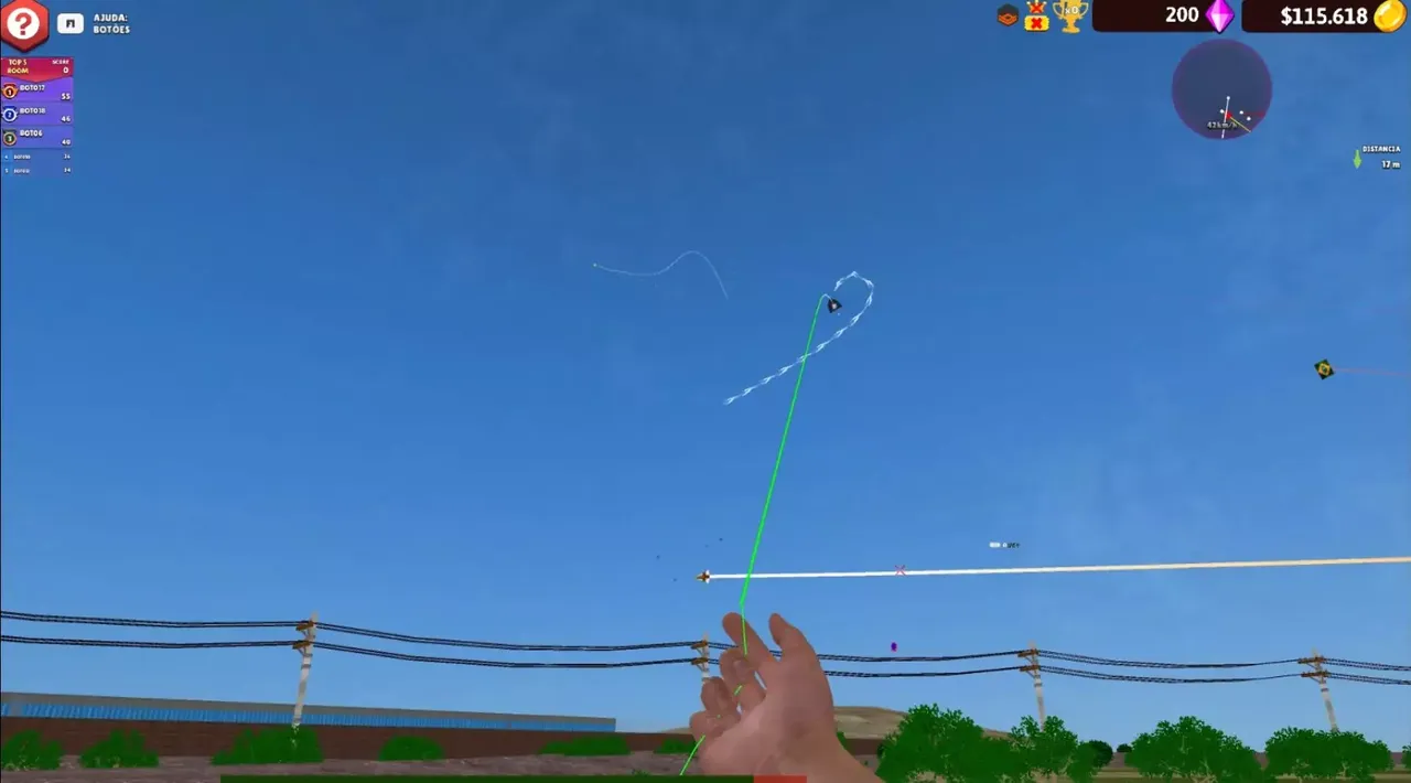-CS Diamantes Pipas: Kite Game-游戏截图-好玩游戏库