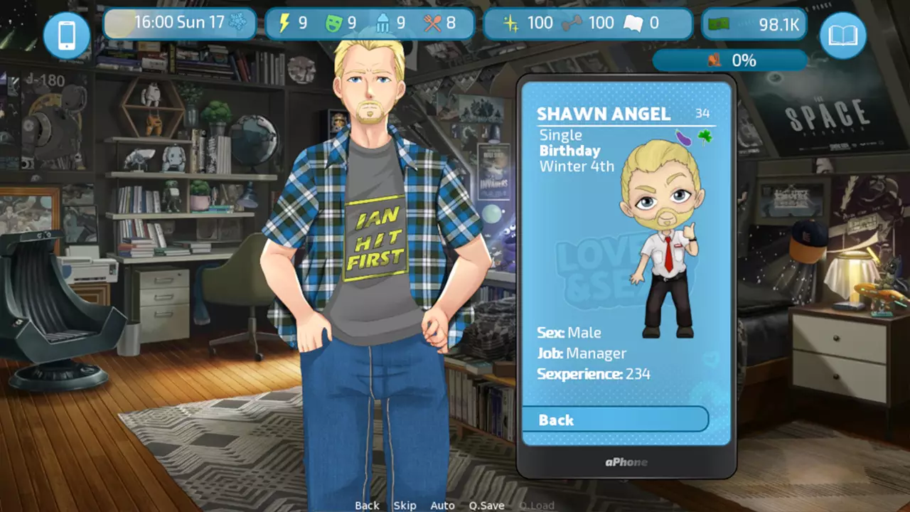 恋爱与悸动：肖恩的抉择-Love and Sex: Second Base - Shawn's story-游戏截图-好玩游戏库