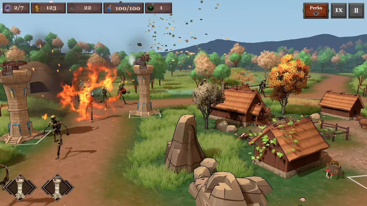 -Save The Village - Tower Defense-游戏截图-好玩游戏库