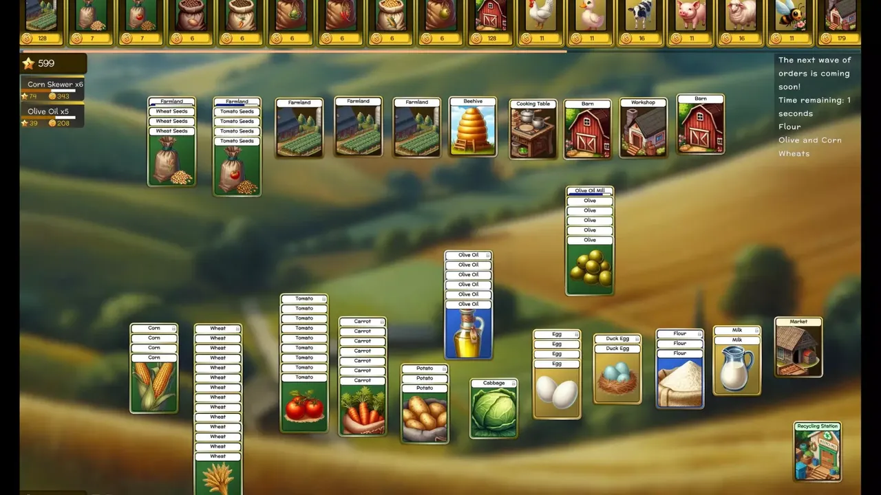 -Relaxing Farm: Merge Tales-游戏截图-好玩游戏库