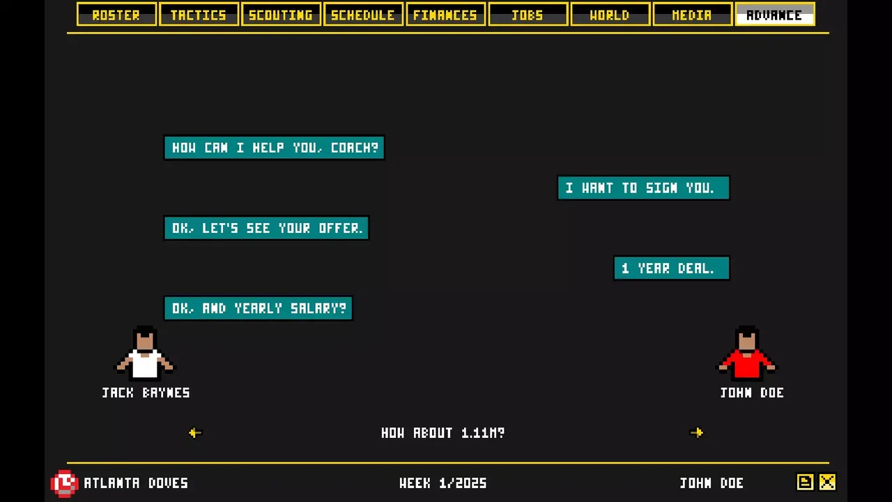 -Retro Basketball Manager-游戏截图-好玩游戏库