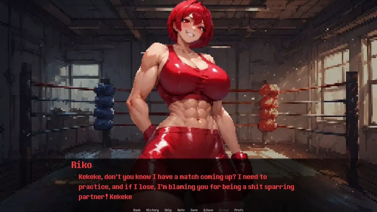 My Tomboy Bully Uses Me as Her Punching Bag