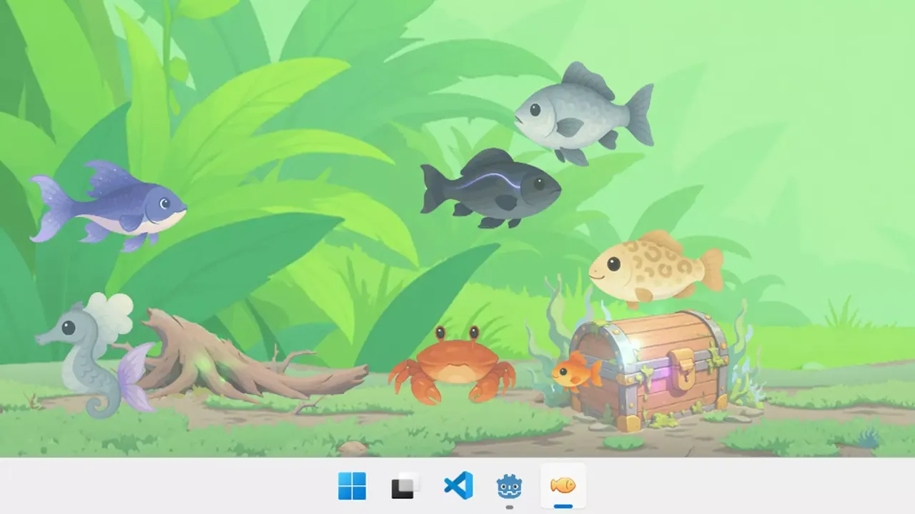 -Milo's Tiny Fish Pond-游戏截图-好玩游戏库