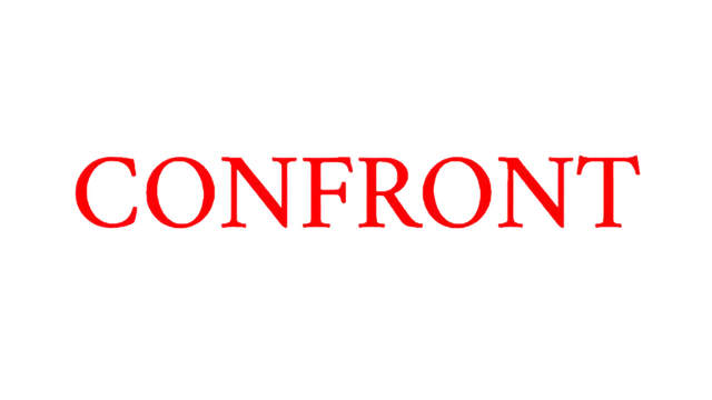 直面恐惧 | CONFRONT LOGO