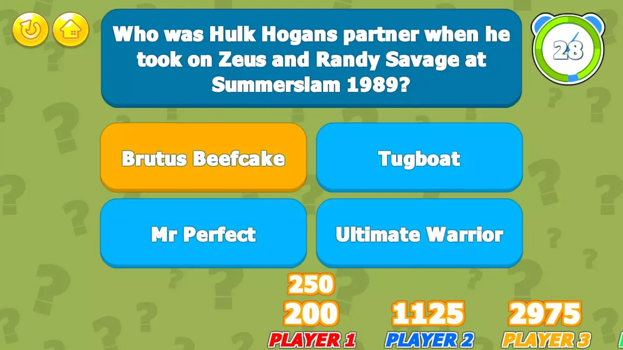 -Wrestling Trivia-游戏截图-好玩游戏库