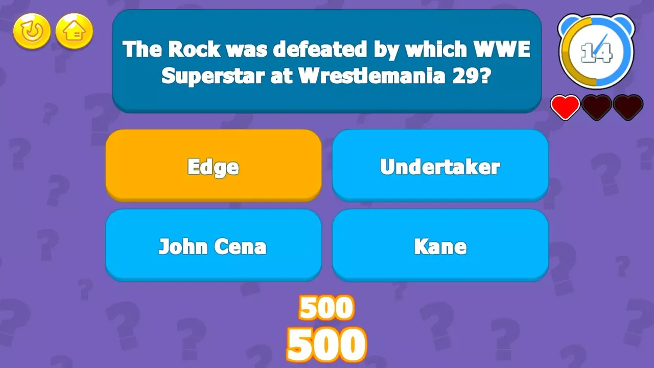 -Wrestling Trivia-游戏截图-好玩游戏库