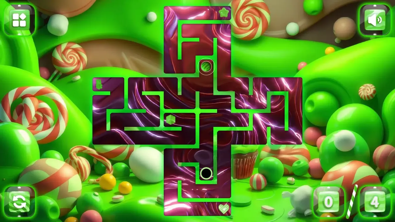 -Sweetie Candy Maze: Green Apple-游戏截图-好玩游戏库