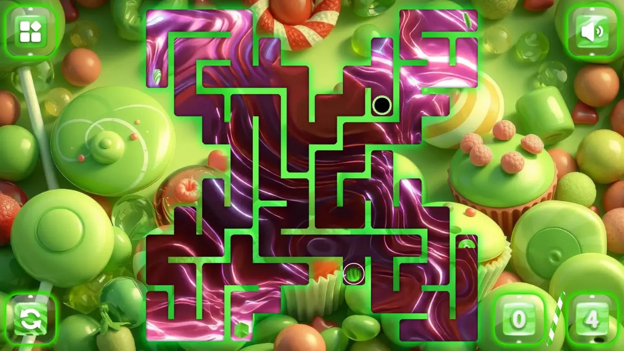 -Sweetie Candy Maze: Green Apple-游戏截图-好玩游戏库