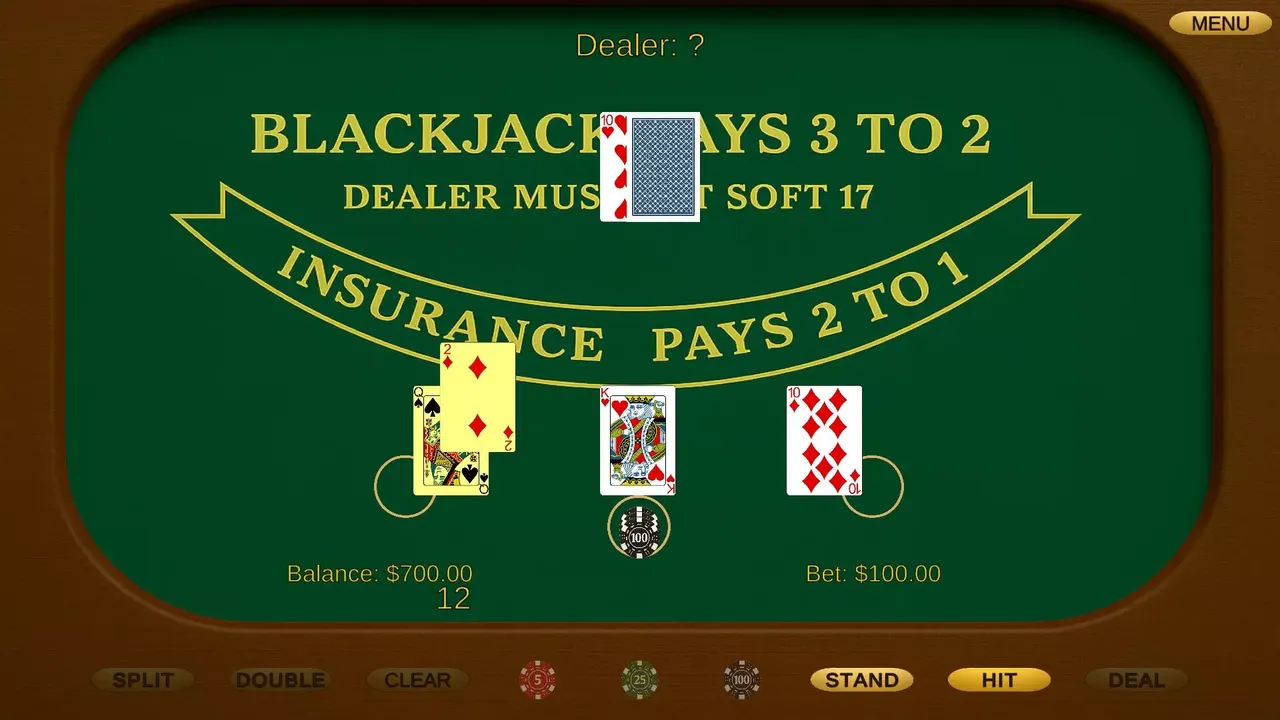 经典二十一点-Classic Blackjack-游戏截图-好玩游戏库