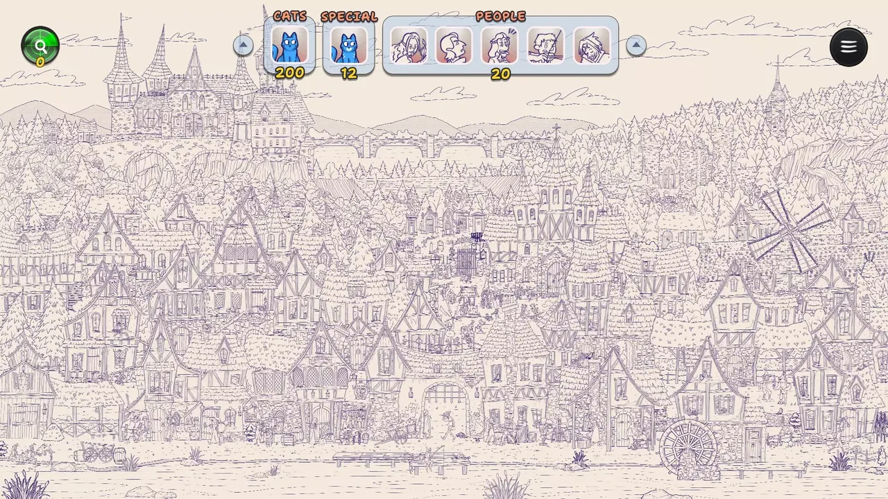 灵隐村：寻猫绘色-Hidden Cats in Spooky Village-游戏截图-好玩游戏库