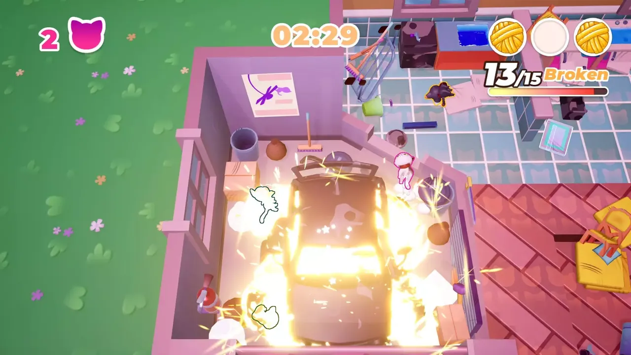 喵喵大暴走：翻滚破坏王-Neko Neko Rampage-游戏截图-好玩游戏库