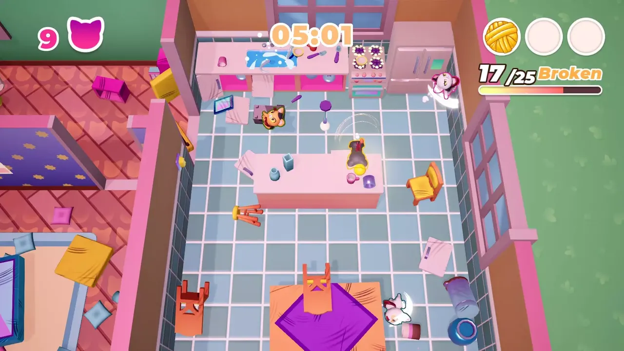 喵喵大暴走：翻滚破坏王-Neko Neko Rampage-游戏截图-好玩游戏库