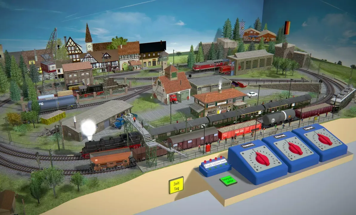 -3D Train Studio V9-游戏截图-好玩游戏库