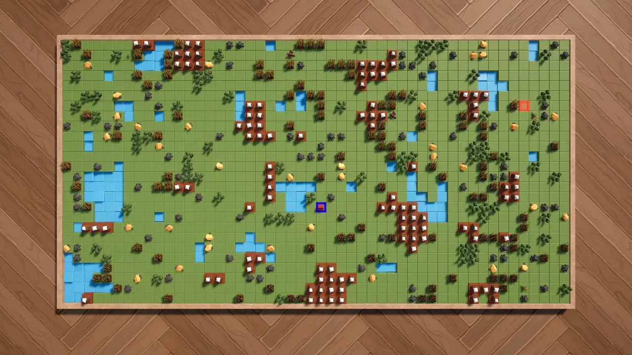 -⁤Square Wars-游戏截图-好玩游戏库