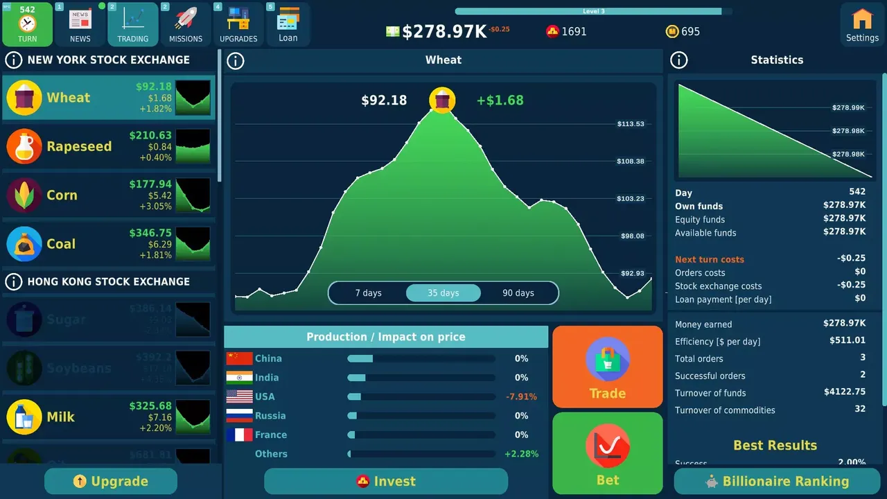 -Stock Exchange Game-游戏截图-好玩游戏库