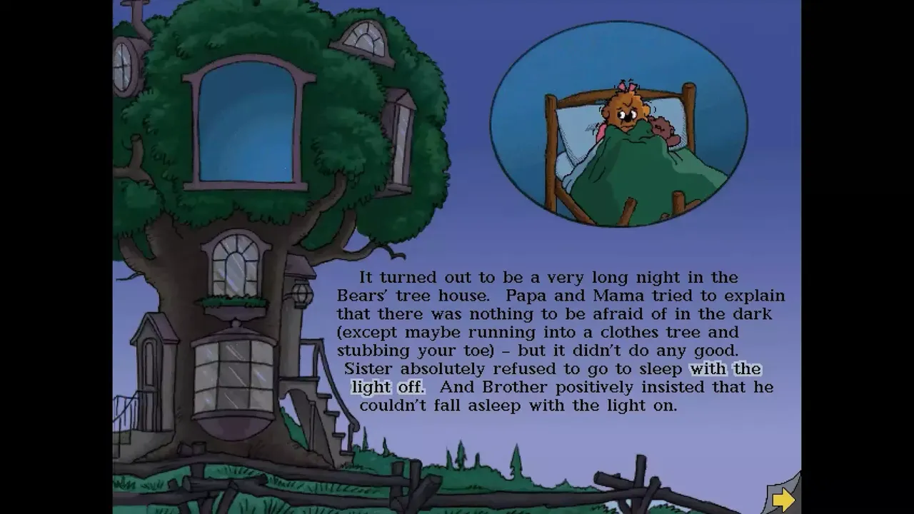 -The Berenstain Bears In the Dark-游戏截图-好玩游戏库