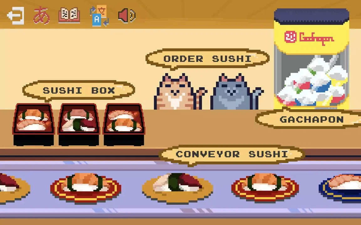 -Learn Japanese Kana & Vocab with Sushi-游戏截图-好玩游戏库
